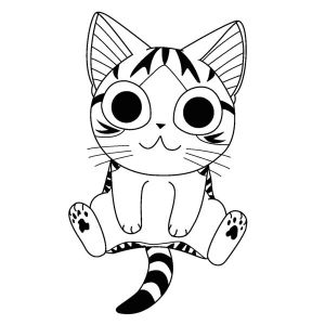 Coloriage De Chi Une Vie De Chat Coloriage Chi Une Vie De Chat