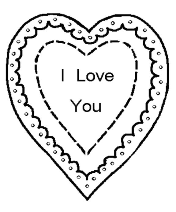 Coloriage De Coeur A Imprimer Gratuit Dessin De Coeur Facile