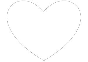 Coloriage De Coeur Simple Coloriage Simple Petit Coeur Coloriages Gratuits à Imprimer