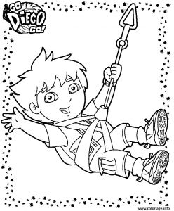 Coloriage De Diego A Imprimer Coloriage Go Go Go Jecolorie