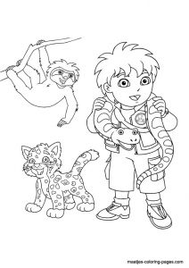 Coloriage De Diego A Imprimer Go Diego 87 Dessins Animés – Coloriages à Imprimer