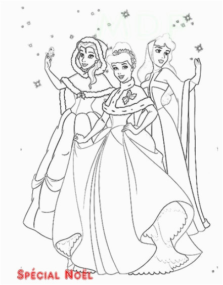 Coloriage De Disney De Noel Coloriage Princesses Disney A Imprimer Gratuit