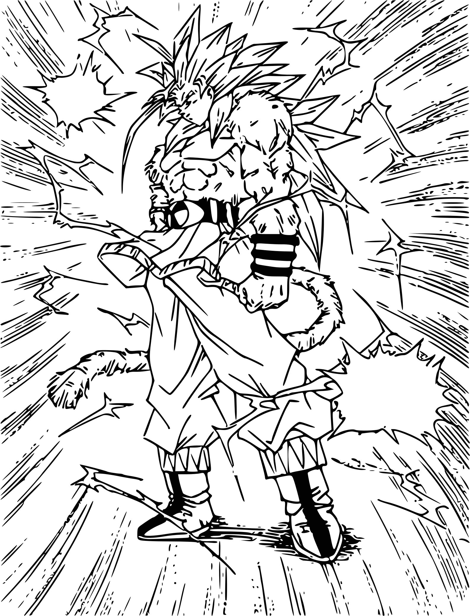 Coloriage De Dragon Ball Gt Beau Dessin A Colorier Dragon Ball Gt – Mademoiselleosaki