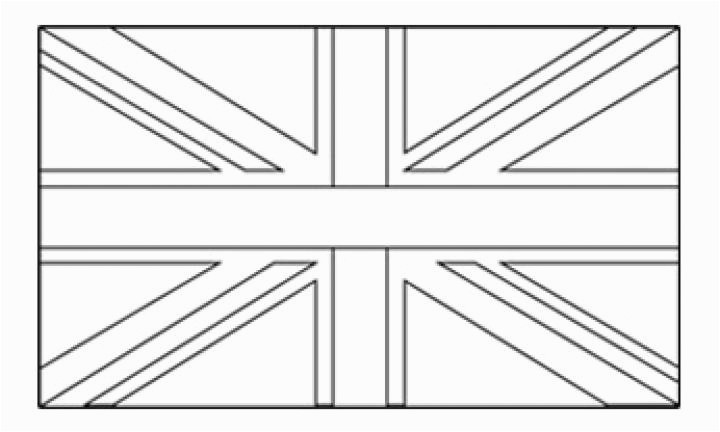 Coloriage De Drapeau Angleterre Image Drapeau Anglais   Imprimer