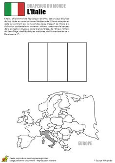 Coloriage De Drapeau De Pays 23 Meilleures Images Du Tableau Italie