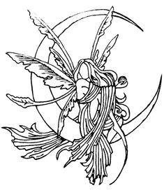 Coloriage De Fée Princesse Idées De Livre   Colorier Sturah0719 On Pinterest