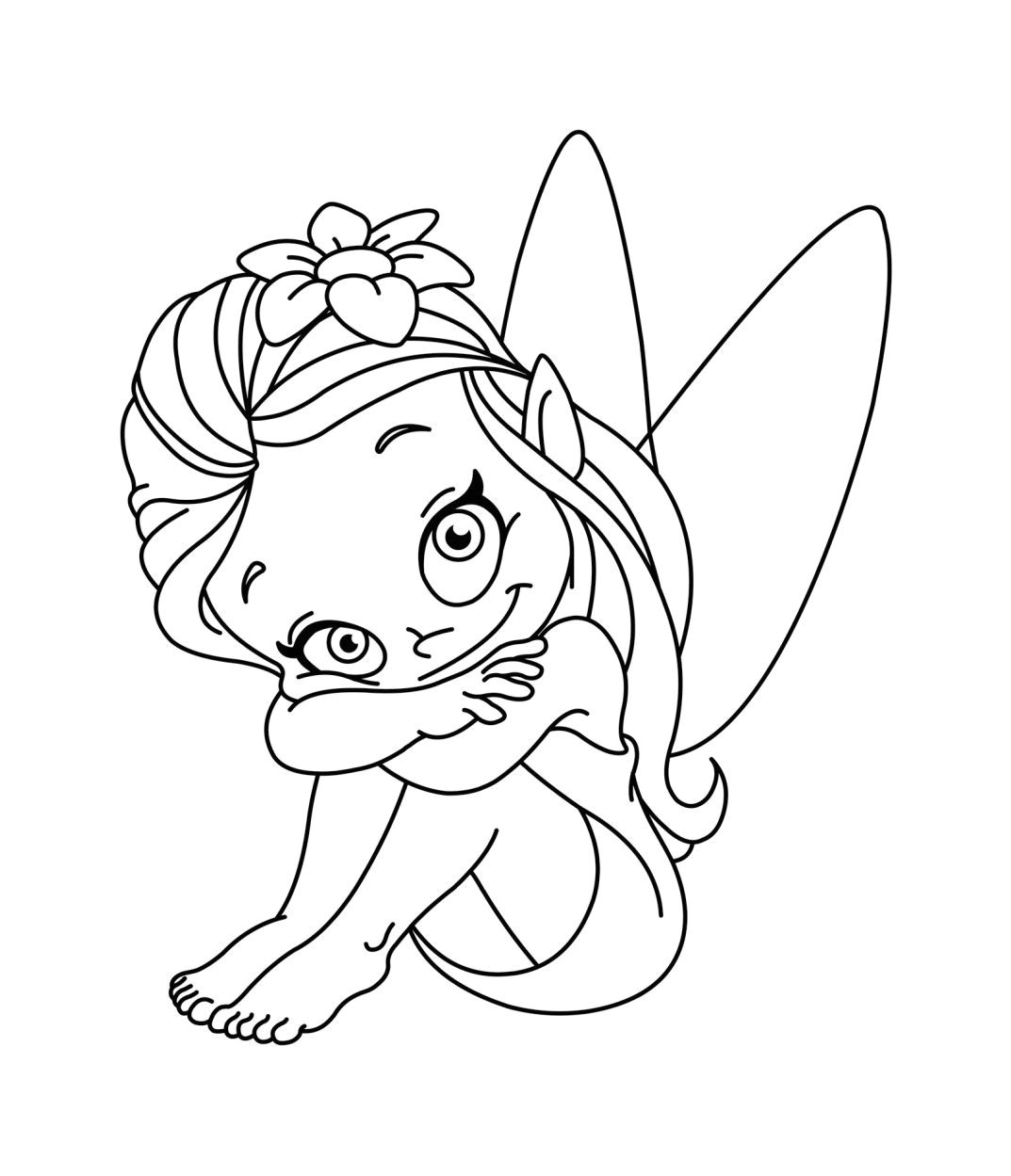 Coloriage De Fées Gratuit Fairy Free to Color for Kids Fairy Kids Coloring Pages