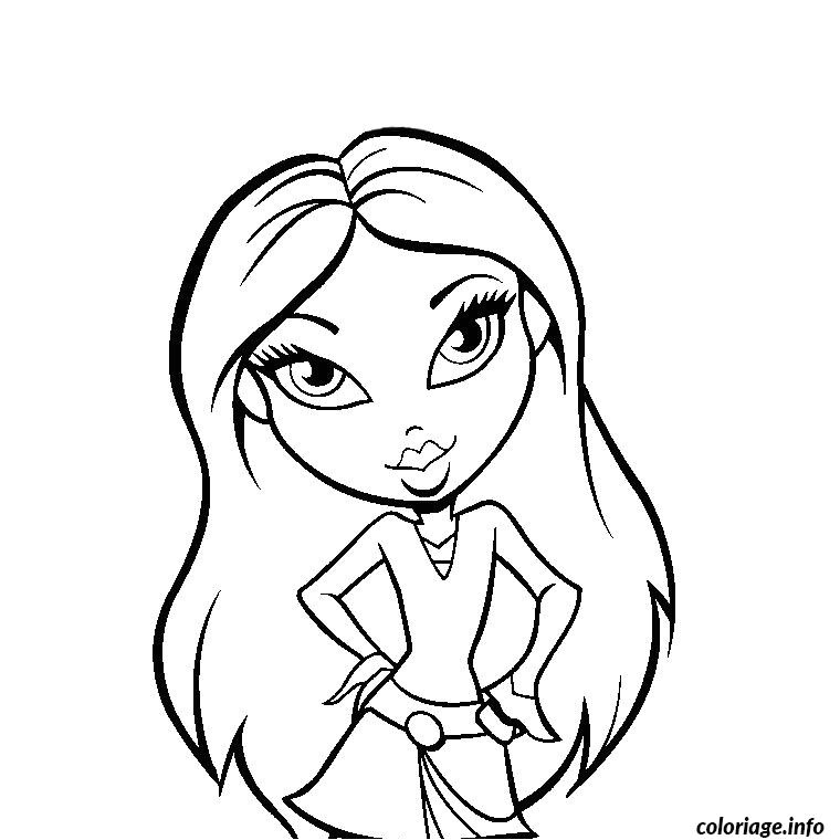 Coloriage De Fille De Mode Coloriage Fille De Mode Jecolorie
