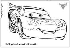 Coloriage De Flash Mcqueen En Ligne Dessin Flash
