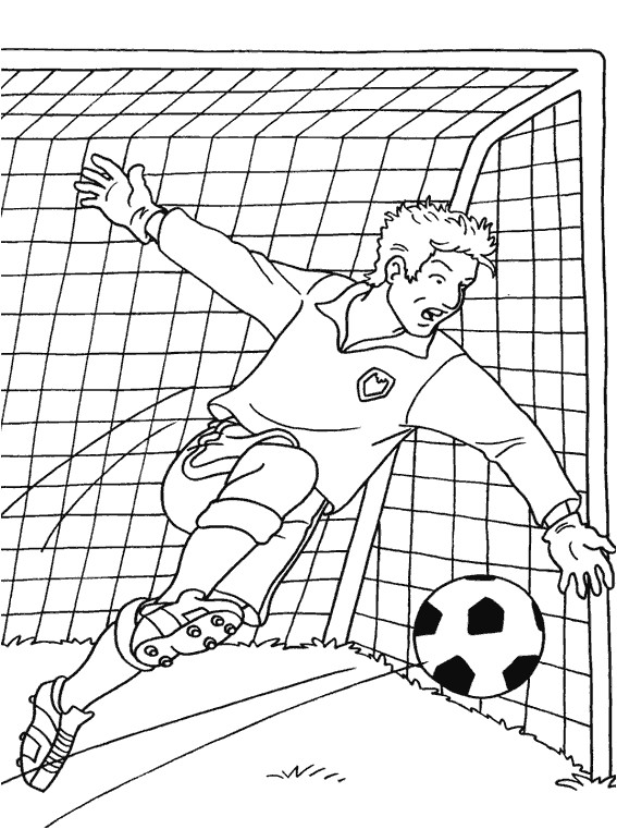 Coloriage De Foot Gratuit à Imprimer Dessin Stade De Football