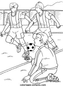 Coloriage De Foot Imprimer 20 Dessins De Coloriage Football à Imprimer