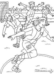 Coloriage De Foot Imprimer Coloriage Foot Ball 03 Coloriage En Ligne Gratuit Pour