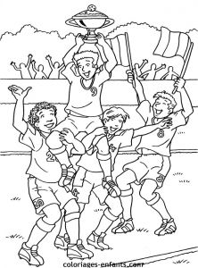 Coloriage De Foot Imprimer Les Coloriages De Football à Imprimer