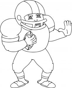 Coloriage De Football Américain Coloriage Football Americain à Imprimer
