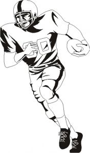 Coloriage De Football Américain Image Coloriage De Football