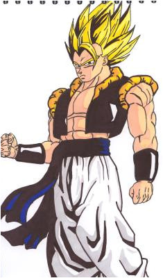 Coloriage De Gogeta A Imprimer Go A Mes Dessins De Dbz Et Mes Voitures