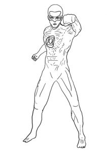 Coloriage De Green Lantern Coloriage De Green Lantern 2