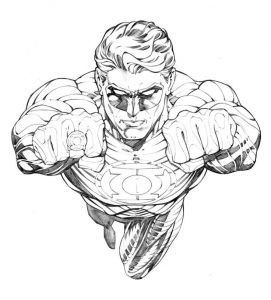 Coloriage De Green Lantern Coloriage De Green Lantern 5