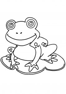 Coloriage De Grenouille à Imprimer Coloriage Grenouille Les Beaux Dessins De Nature à