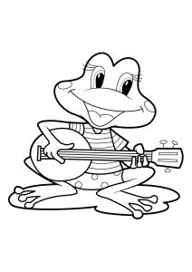Coloriage De Grenouille à Imprimer Grenouille 12 Animaux – Coloriages à Imprimer