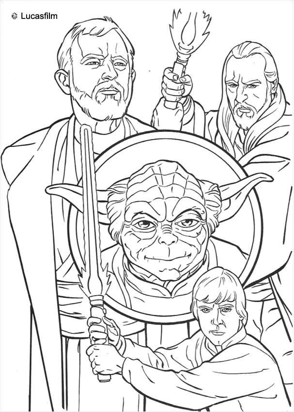 Coloriage De Heros A Imprimer Coloriage Star Wars   Colorier Dessin   Imprimer