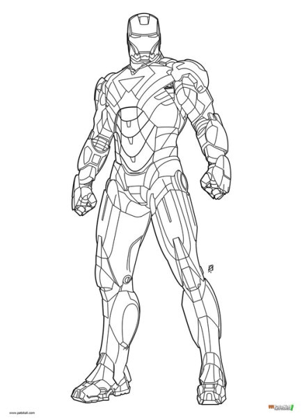 Coloriage De Iron Man 3 Iron Man 3 Para Colorear
