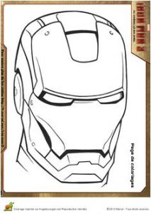 Coloriage De Iron Man A Imprimer Coloriage Voiture