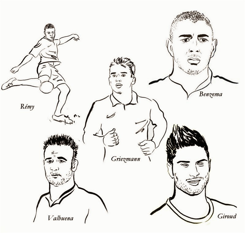 Coloriage De Joueur De Foot Dessin à Colorier Football Coloriage De Joueur De Foot Dessin à Colorier Football