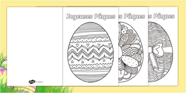 Coloriage De Joyeuses Paques Coloriages Anti Stress Cartes De P¢ques Anglais Lv