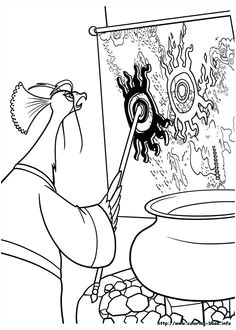 Coloriage De Kung Fu Panda 2 7 Best Disney S Kung Fu Panada Coloring Sheets Images