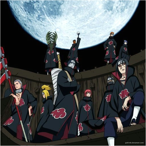 Coloriage De L Akatsuki L Akatsuki 🌟