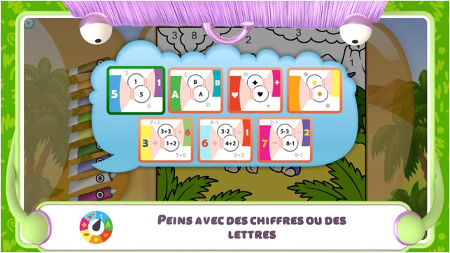 Coloriage De L Alphabet Avec Des Animaux ‎coloriage Magique Dinosaure