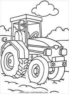 Coloriage De La Ferme Coloriage De La Ferme Page 2