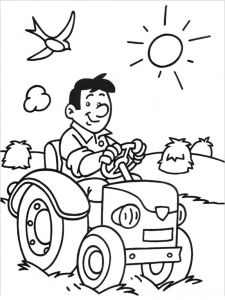 Coloriage De La Ferme Coloriage De La Ferme Page 3