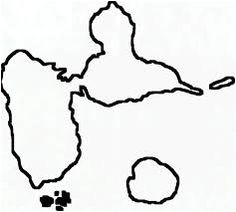 Coloriage De La Martinique Les 11 Meilleures Images De Carte Gpe