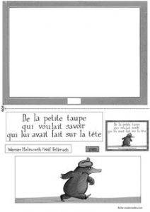 Coloriage De La Petite Taupe Qui Voulait Savoir La Petite Taupe