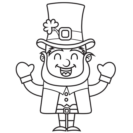 Coloriage De La St Patrick St Patrick S Day Dessin