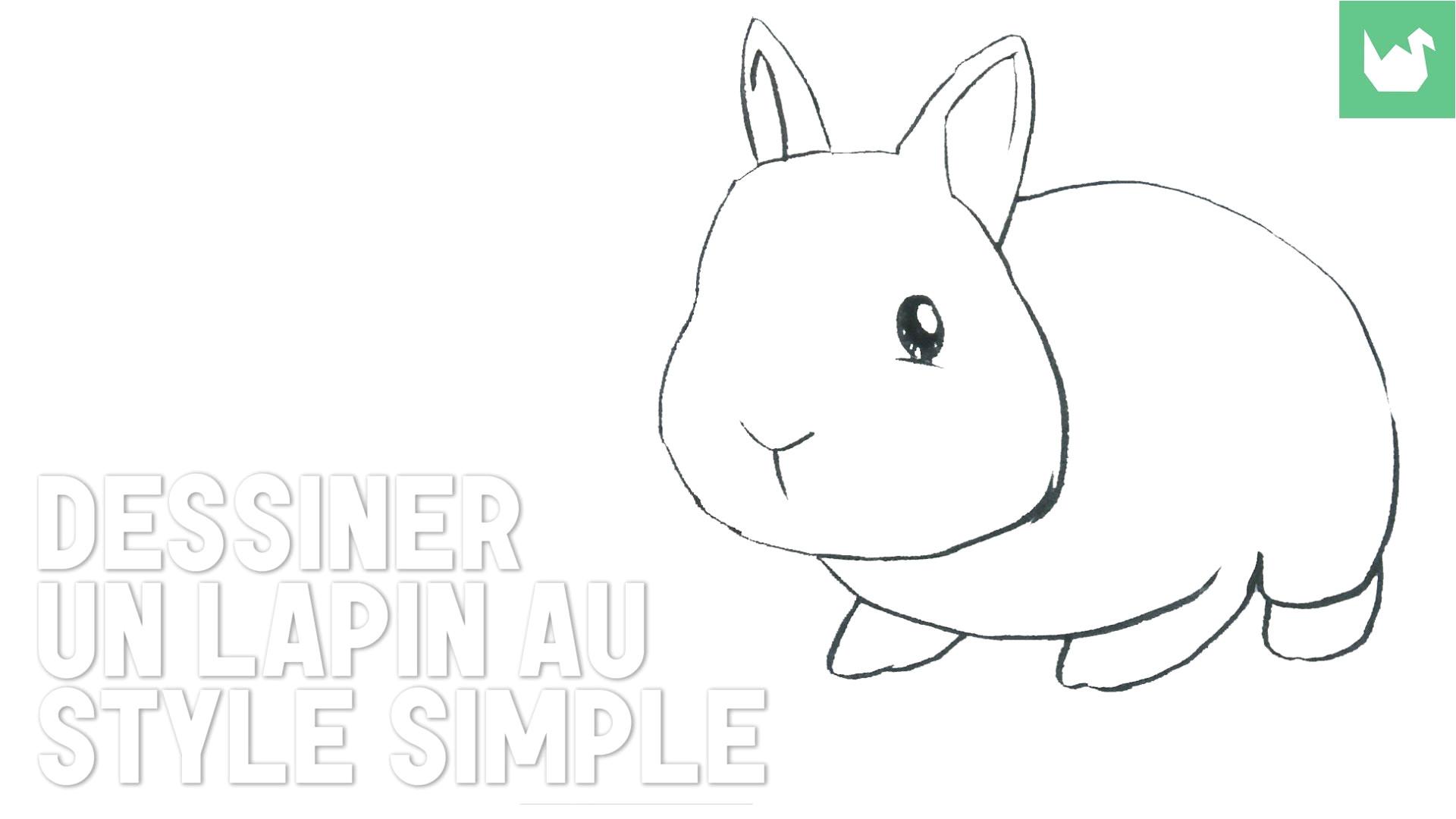 Coloriage De Lapin Belier Dessin Facile Lapin Mignon
