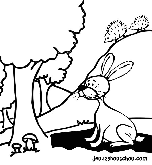 Coloriage De Lapin Calin Coloriage De Lapin Calin Ohbqfo