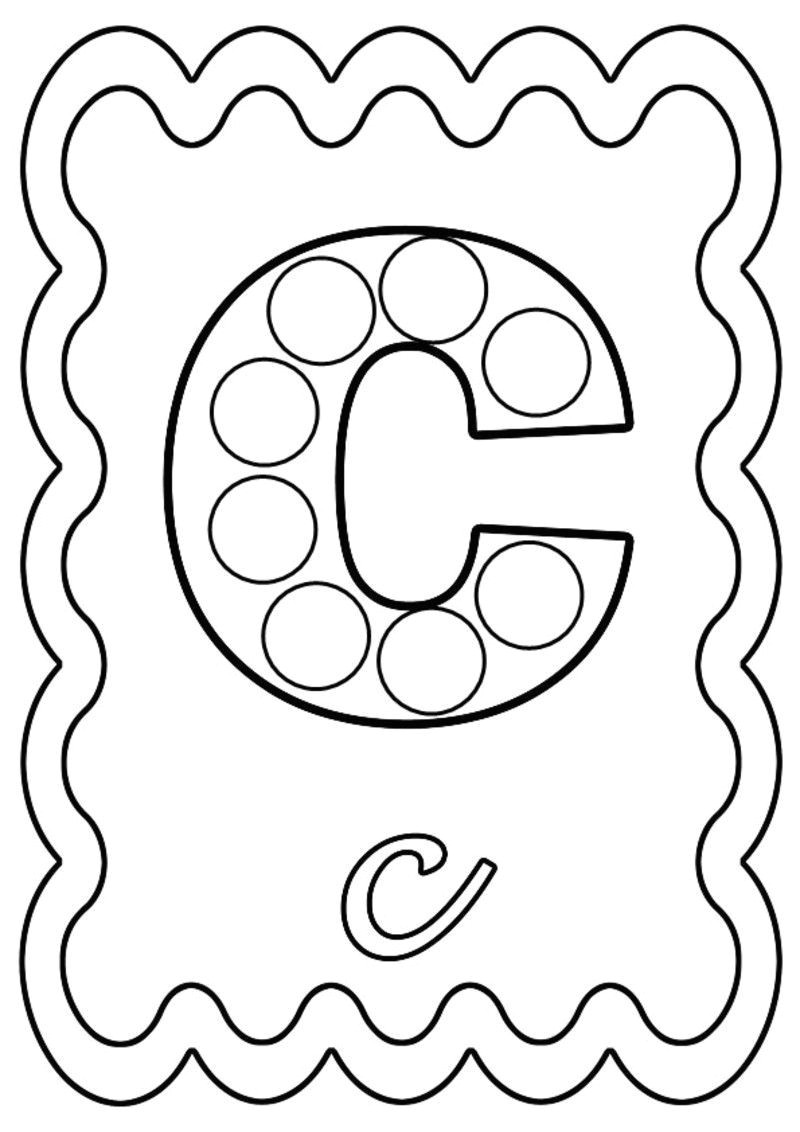 Coloriage De Lettres à Imprimer Coloriage Alphabet Lettre De A A Z