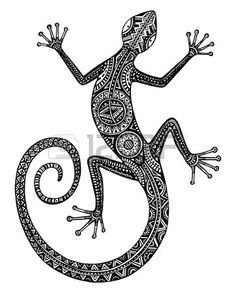Coloriage De Lezard A Imprimer Les 350 Meilleures Images De Tattoo Margouillat