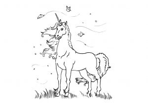 Coloriage De Licorne Sur Hugo L Escargot Coloriage Licornes Imprimer Sur Hugolescargot Avec