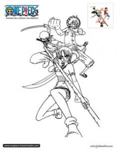 Coloriage De Luffy A Imprimer Les 7 Meilleures Images De Coloriages Mangas