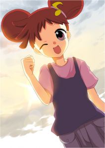 Coloriage De Magical Doremi Tags Anime Fist Ojamajo Doremi Harukaze Doremi Hair