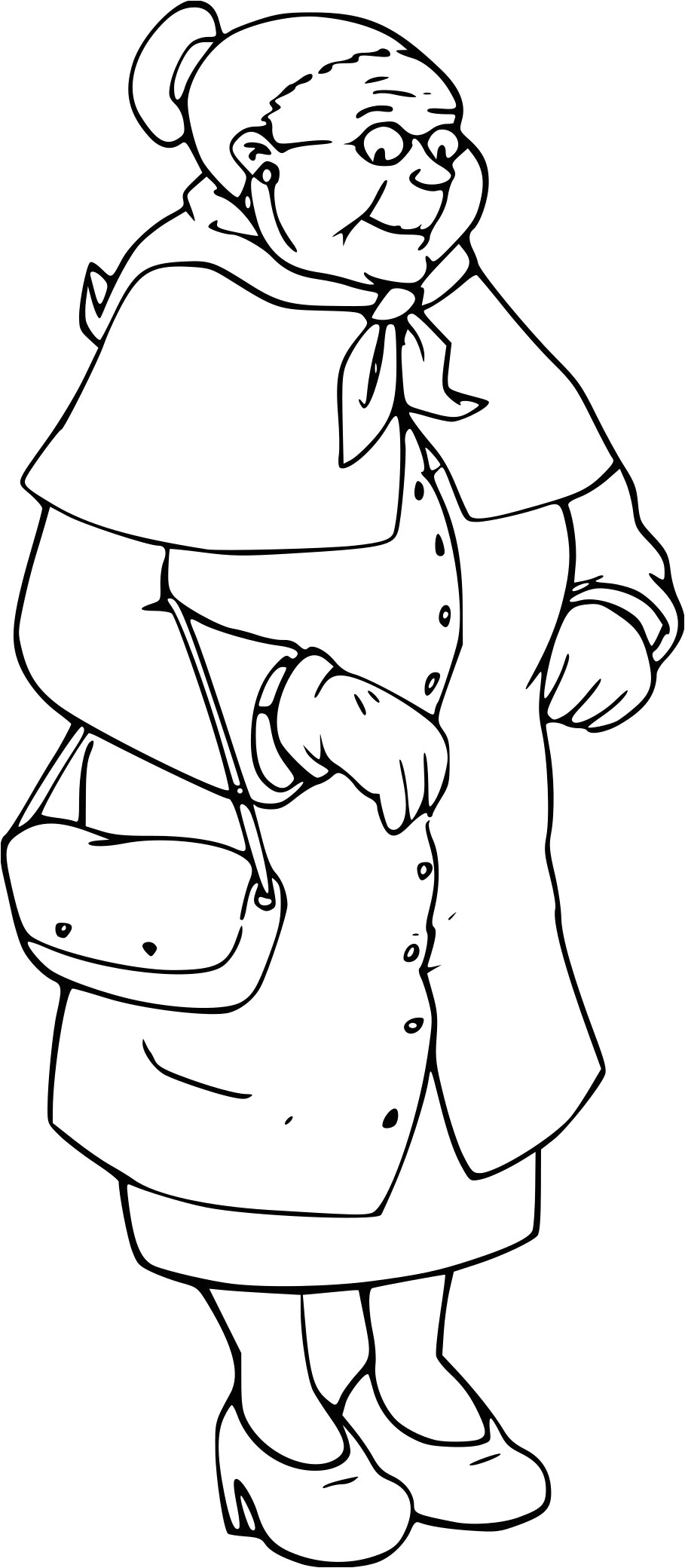 Coloriage De Mamie A Imprimer Coloriage Mamie à Imprimer