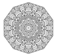 Coloriage De Mandala Difficile Sur Hugo L Escargot Les 34 Meilleures Images De Mandala   Imprimer