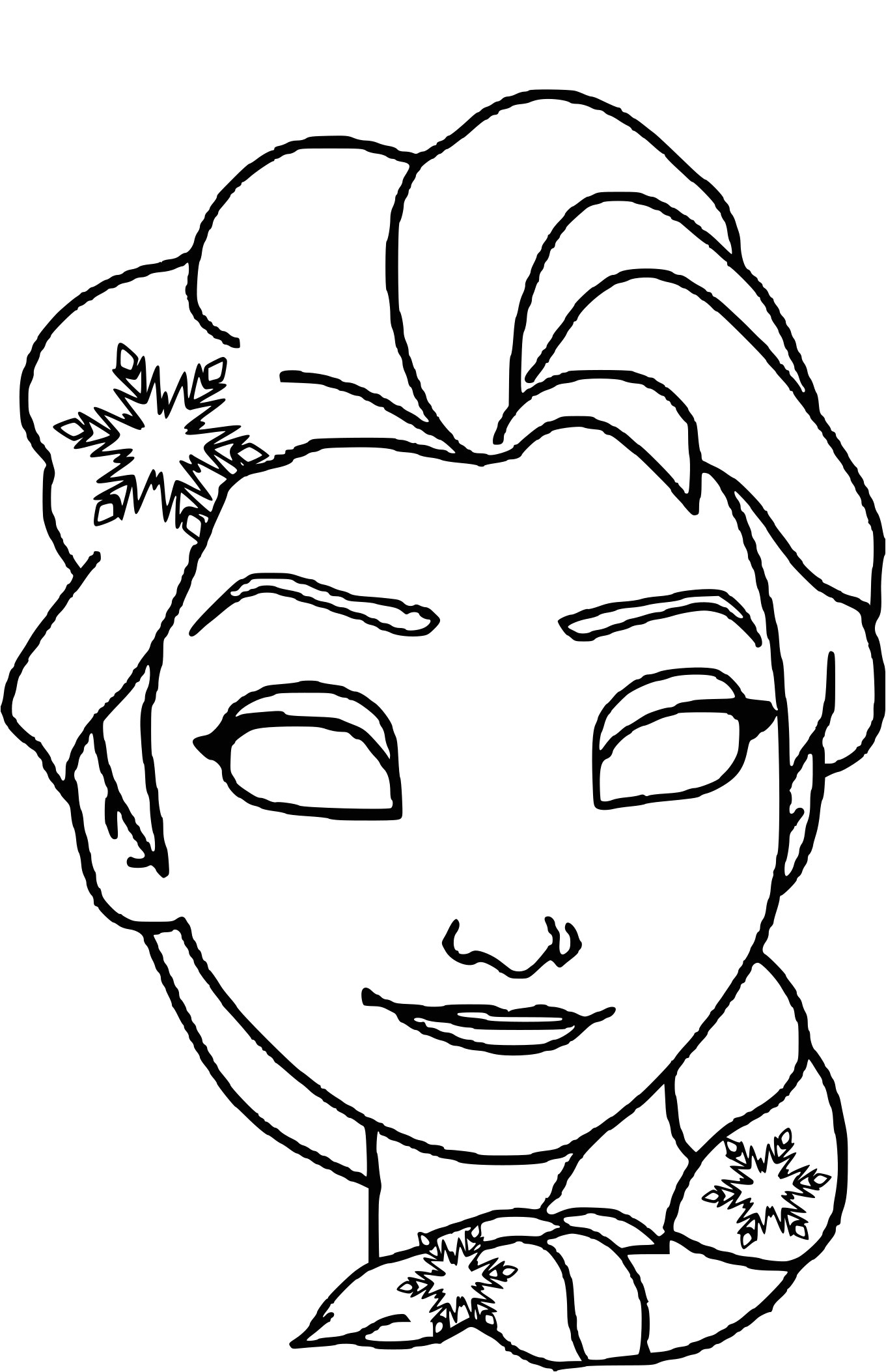 Coloriage De Masque De Fille Frais Coloriage De Masque De Princesse A Imprimer