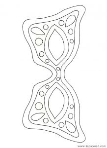 Coloriage De Masque De Venise Coloriage Masque De Venise à Imprimer Dans Les Coloriages