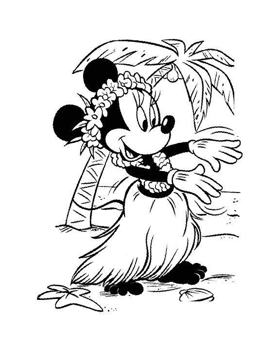 Coloriage De Mini Et Mickey Coloriage  Imprimer Minnie 13 Satisfaisant Coloriage 