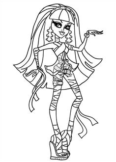 Coloriage De Monster High A Imprimer Monster High Ausmalbilder